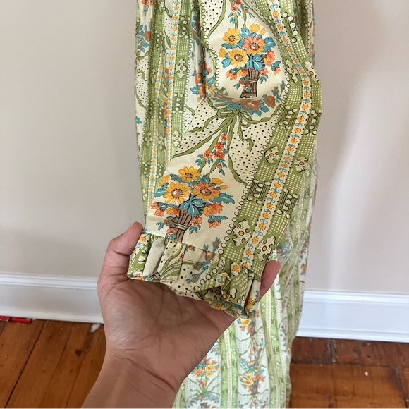 Vintage 1960s Regency-Style Dress - Picture 8 of 10